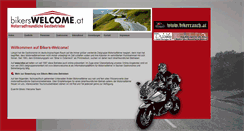 Desktop Screenshot of bikerswelcome.at